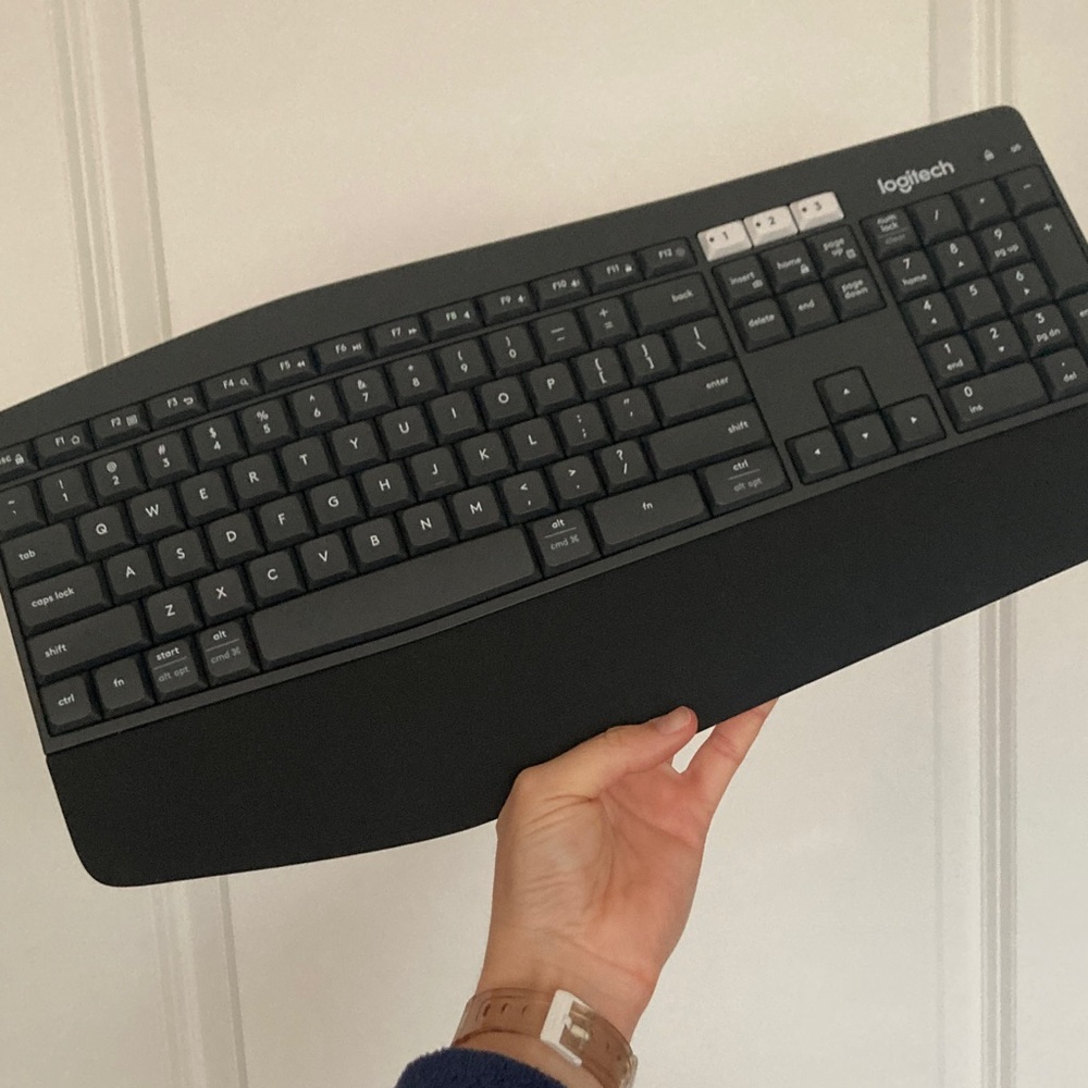 Logitech Black Wireless Bluetooth Keyboard